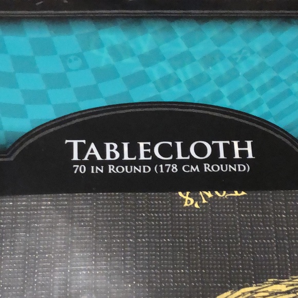 Disney Nightmare Before Christmas 70 Round Tablecloth Jack Skellington Sally - Picture 4 of 6